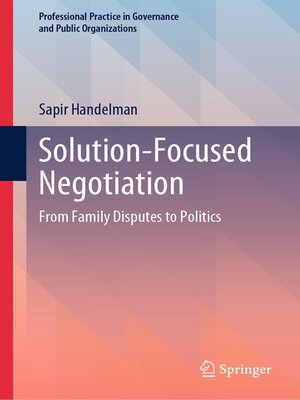 cover image of Solution-Focused Negotiation